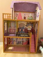 Barbie Huis Compleet Pakket met Barbies, Auto & Paard, Ophalen, Gebruikt, Poppenhuis