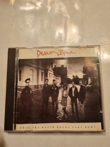 Deacon Blue - When the world knows your name. Cd. 1989 beschikbaar voor biedingen