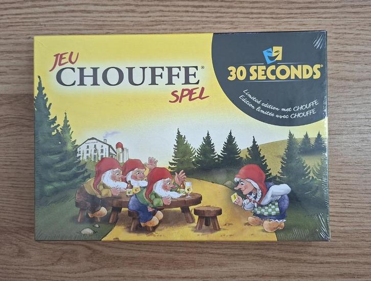 CHOUFFE Bordspel 30 Seconds. Limited Edition, Hobby en Vrije tijd, Gezelschapsspellen | Bordspellen, Nieuw, Een of twee spelers