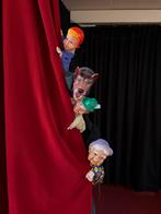 Vintage Poppenkastpoppen Set, Ophalen of Verzenden