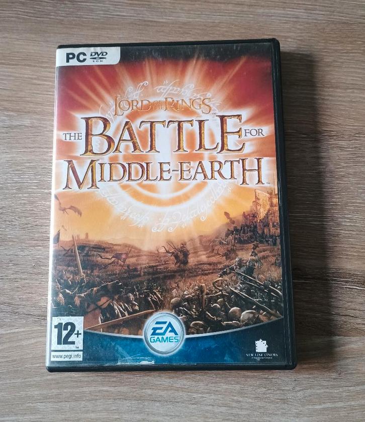 pc bfme battle for middle earth lotr the lord of the rings, Spelcomputers en Games, Games | Pc, Gebruikt, Strategie en Constructie