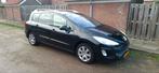 Peugeot 308 1.6 VTI 16V SW 7P AUT 2009 Zwart auto station, 1441 kg, 4 cilinders, 1370 kg, 7 stoelen