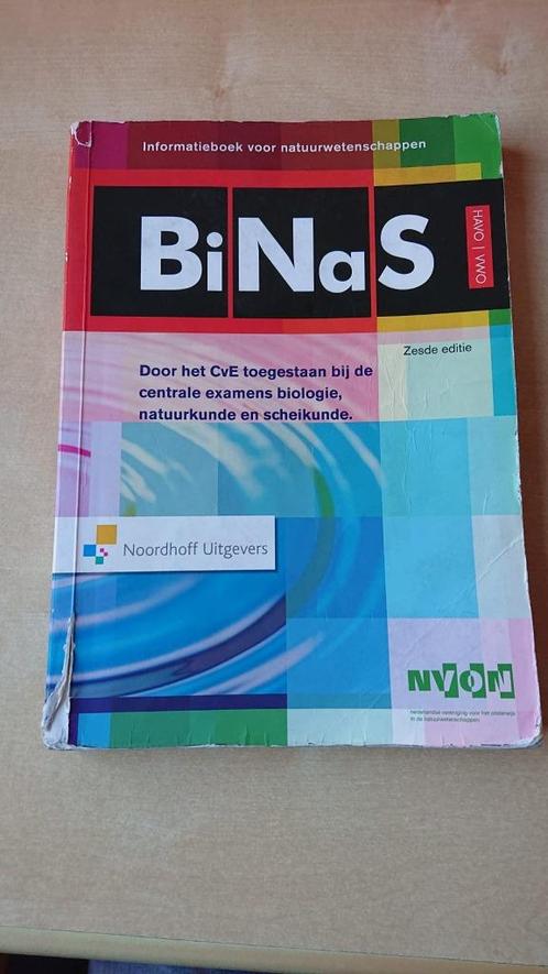 Binas 6e havo/vwo informatieboek, Boeken, Schoolboeken, Gelezen, Natuurkunde, HAVO, Ophalen of Verzenden