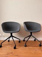 2x Hay Design Eetkamer / Bureaustoelen, Huis en Inrichting, Stoelen, Ophalen of Verzenden, Zo goed als nieuw, Zwart, Twee