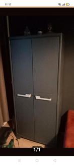 Kleding kast kunstof met lig planken, Huis en Inrichting, Kasten | Kledingkasten, Ophalen, 50 tot 100 cm, Zo goed als nieuw, 150 tot 200 cm