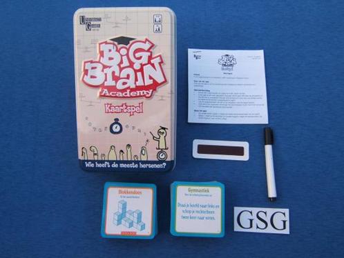 Big brain academy kaartspel nr. 08192-04, Hobby en Vrije tijd, Gezelschapsspellen | Kaartspellen, Gebruikt, Ophalen of Verzenden