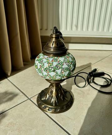 Turkse mozaïek tafellamp | NIEUW beschikbaar voor biedingen