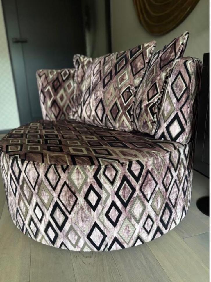 Fauteuil Bocx interiors, Huis en Inrichting, Fauteuils, Zo goed als nieuw, Stof, 50 tot 75 cm, 75 tot 100 cm, Ophalen