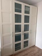 Ikea Pax kast met Bergsbo deuren (200x58x236), Ophalen, Kunststof, Gebruikt, 200 cm of meer