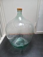 Grote glazen gistfles - 65x45 cm, Gebruikt, Overige kleuren, Ophalen of Verzenden, Glas