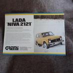 Lada Niva 2121 leaflet folder brochure origineel Nederland, Ophalen of Verzenden, Gelezen, Overige merken
