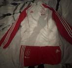 Ajax Trainingspak Aegon Adidas - Maat L, Maat 52/54 (L), Wit, Ophalen of Verzenden, Adidas