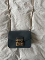 Furla Schoudertas/Crossbody - Grijsblauw, Ophalen of Verzenden, Gebruikt, Grijs, Schoudertasje