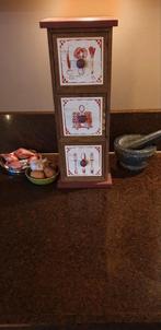 Brocante kastje met laatjes, Ophalen of Verzenden