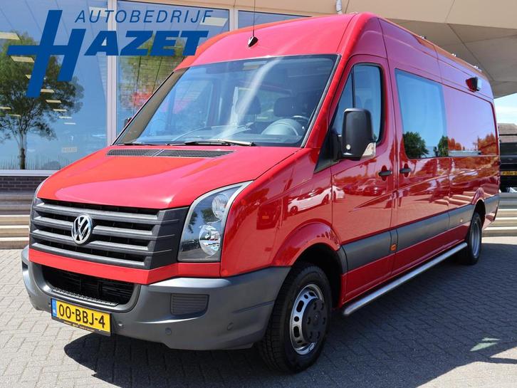 Volkswagen Crafter 2.5 TDI 136 PK AUT. DUBBEL CABINE *16.417, Auto's, Bestelauto's, Bedrijf, Te koop, Airconditioning, Cruise Control
