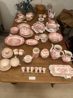 Vintage rood Engels Servies - oa Wedgwood & Mason’’s, Ophalen of Verzenden