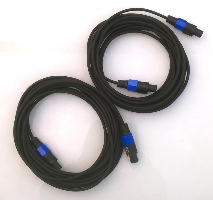 Luidsprekersnoer 10 meter budget versie, Muziek en Instrumenten, Kabels en Stekkers, Zo goed als nieuw, Speaker of Versterker