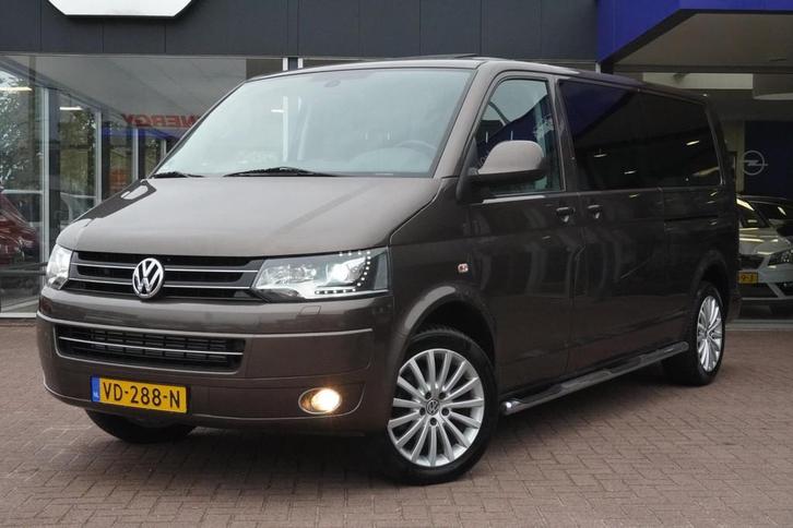 Volkswagen Transporter 2.0 TDI L2H1 DC Highline | Automaat |, Auto's, Bestelauto's, Bedrijf, Te koop, ABS, Airbags, Airconditioning