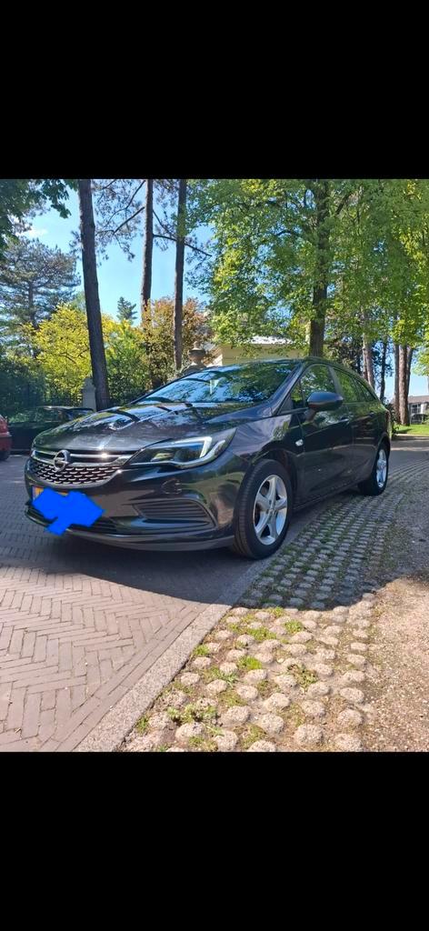 Opel Astra 1.0 Turbo 77KW Sports Tourer 2016 Zwart, Auto's, Opel, Particulier, Astra, Benzine, A, Stationwagon, Handgeschakeld