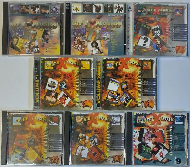 CDs Hit Explosion uit 1996 t/m 1999 (niet compleet, 10 CDs), Cd's en Dvd's, Cd's | Verzamelalbums, Gebruikt, Pop, Ophalen of Verzenden