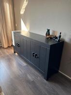 WOOOD dressoir zwart Benson, Huis en Inrichting, Kasten | Dressoirs, 150 tot 200 cm, Ophalen of Verzenden, Zo goed als nieuw, 25 tot 50 cm