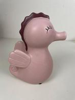 nieuwe spaarpot in geschenkdoos Zeepaardje Jabadabado, Ophalen of Verzenden, Nieuw, Steen, Aardewerk of Keramiek, Dier