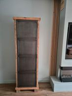 Kast van teak en staal, Ophalen, Zo goed als nieuw