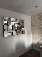 Kare wandspiegel/wanddecoratie, Ophalen of Verzenden, Zo goed als nieuw