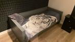 Woood Dennis Bed, 85 tot 100 cm, Ophalen of Verzenden, Zo goed als nieuw, Matras