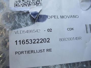 rechter portierlijst movano master 3 beschikbaar voor biedingen