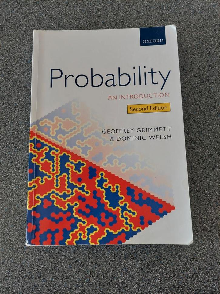 Probability: An Introduction - 2nd Edition, Boeken, Studieboeken en Cursussen, Gelezen, HBO, Beta, Ophalen of Verzenden