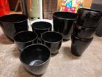 Bloempotten en orchidee potten, Tuin en Terras, Bloempotten, Ophalen, Gebruikt, Rond, Binnen