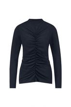 NIEUW! Studio Anneloes Stephana Wrinkle travel top blauw S, Studio Anneloes, Nieuw, Lange mouw, Maat 36 (S)