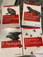 Boeken over R, Python en Ethereum, Ophalen of Verzenden, Zo goed als nieuw, Programmeertaal of Theorie