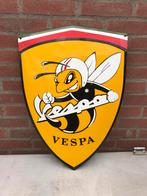 Vespa emaille plaat, Ophalen of Verzenden, Zo goed als nieuw, Reclamebord