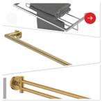GEESA handdoeken set mat goud, Ophalen of Verzenden, Nieuw, Handdoekenrek