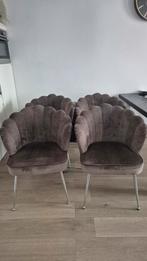 Richmond eetkamerstoelen velvet, Huis en Inrichting, Stoelen, Ophalen, Overige kleuren, Zo goed als nieuw, Metaal