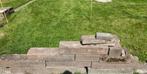 Betonbanden 17 meter, Tuin en Terras, Tegels en Klinkers, Ophalen, Gebruikt, 10 m² of meer, Beton