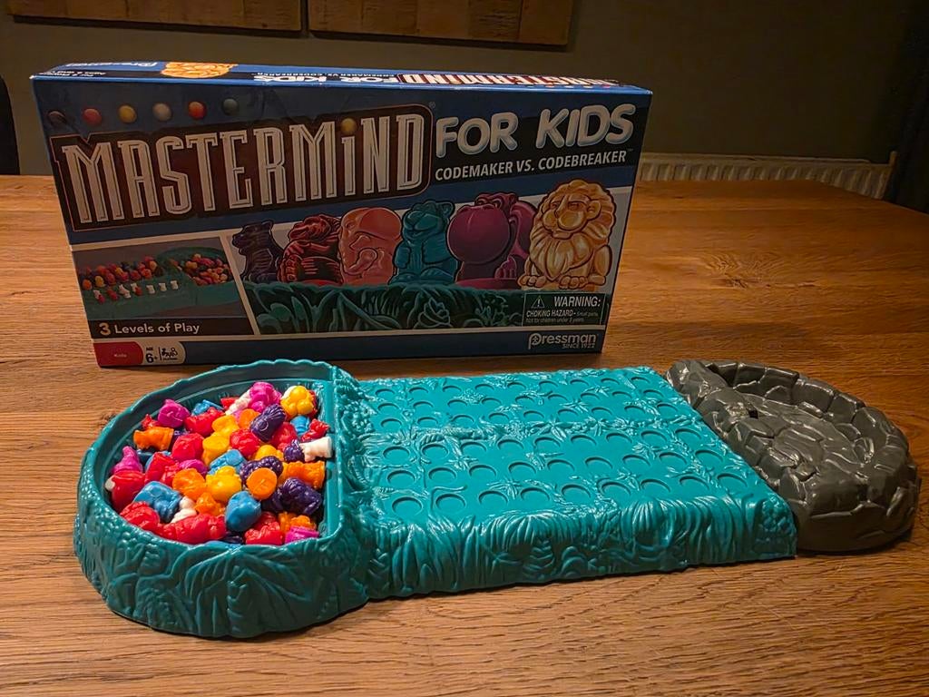 Mastermind voor Kinderen - Gebruikt, Goede Staat, Vijf spelers of meer, Ophalen of Verzenden, Gebruikt, Pressman