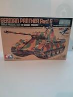 Tamiya Panther Ausf G, motorized and sealed 1:35, Hobby en Vrije tijd, Modelbouw | Auto's en Voertuigen, Tank, 1:32 tot 1:50, Nieuw