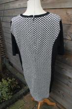 Jurk zwart/ creme Micha mt 46 Vaste prijs AANBIEDING, Zwart, Maat 46/48 (XL) of groter, Ophalen of Verzenden, Zo goed als nieuw