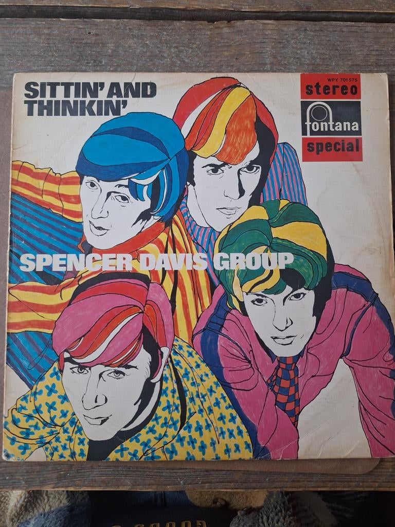 Spencer Davis Group - Sittin' and Thinkin'  701 575 WPY  NL, Cd's en Dvd's, Vinyl | Rock, Ophalen of Verzenden, Gebruikt, 12 inch