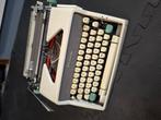 Mooie en werkende Olympia de Luxe typemachine met koffer, Diversen, Typemachines, Ophalen, Gebruikt