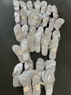 20 paar witte slippers - voor (huwelijks)feest, Ophalen of Verzenden, Nieuw, Overige typen, Geboorte of Huwelijk