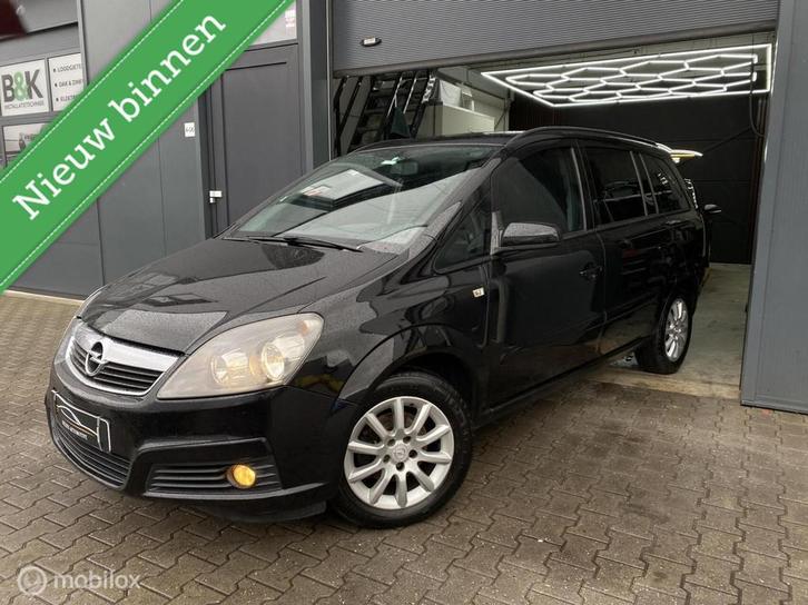 Opel Zafira 1.8 Temptation 7 persoons |TREKHAAK|CRUISE|AIRCO, Auto's, Opel, Bedrijf, Te koop, Zafira, ABS, Airbags, Airconditioning