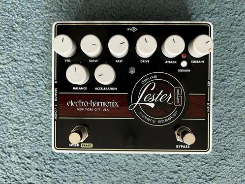 Electro Harmonix Lester G Rotary pedal, Muziek en Instrumenten, Effecten, Zo goed als nieuw, Overige typen, Compressor, Ophalen of Verzenden