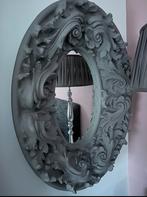 Ovale Spiegel met Ornamenten, Huis en Inrichting, Woonaccessoires | Spiegels, Ophalen, 100 tot 150 cm, Zo goed als nieuw, Ovaal