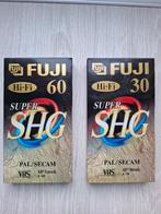 2x Fuji VHS Videocassettes - Z.G.A.N. in folie - Vintage!, Alle leeftijden, Ophalen of Verzenden, Nieuw in verpakking, Overige genres