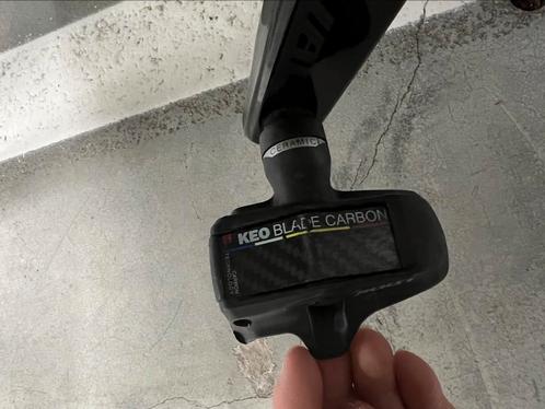 Look Keo Blade Carbon Ceramic pedals with cleats, Fietsen en Brommers, Fietsaccessoires | Fietssloten, Nieuw, Ringslot, Ophalen of Verzenden