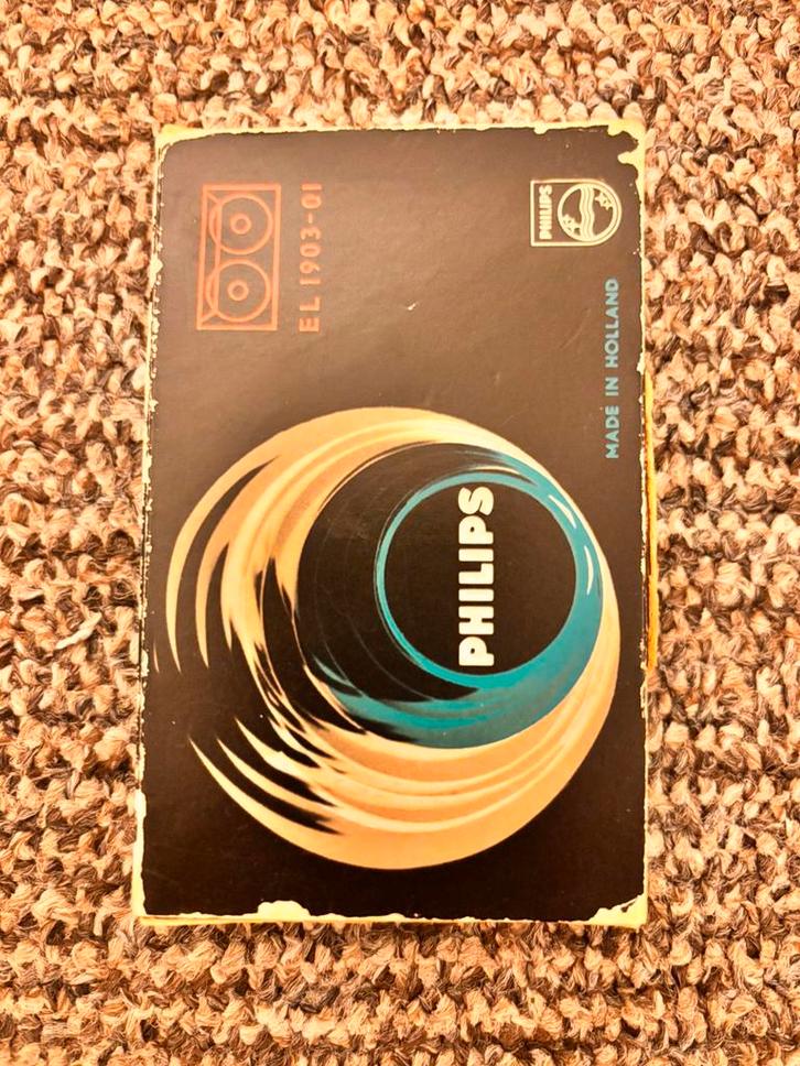 PHILIPS EL 1903-01, Cd's en Dvd's, Cassettebandjes, Zo goed als nieuw, 1 bandje, Ophalen of Verzenden
